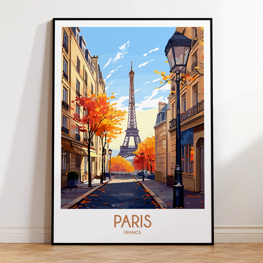 Paris Scenic Landscape Art