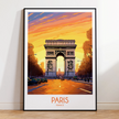 Paris Scenic Landscape Art