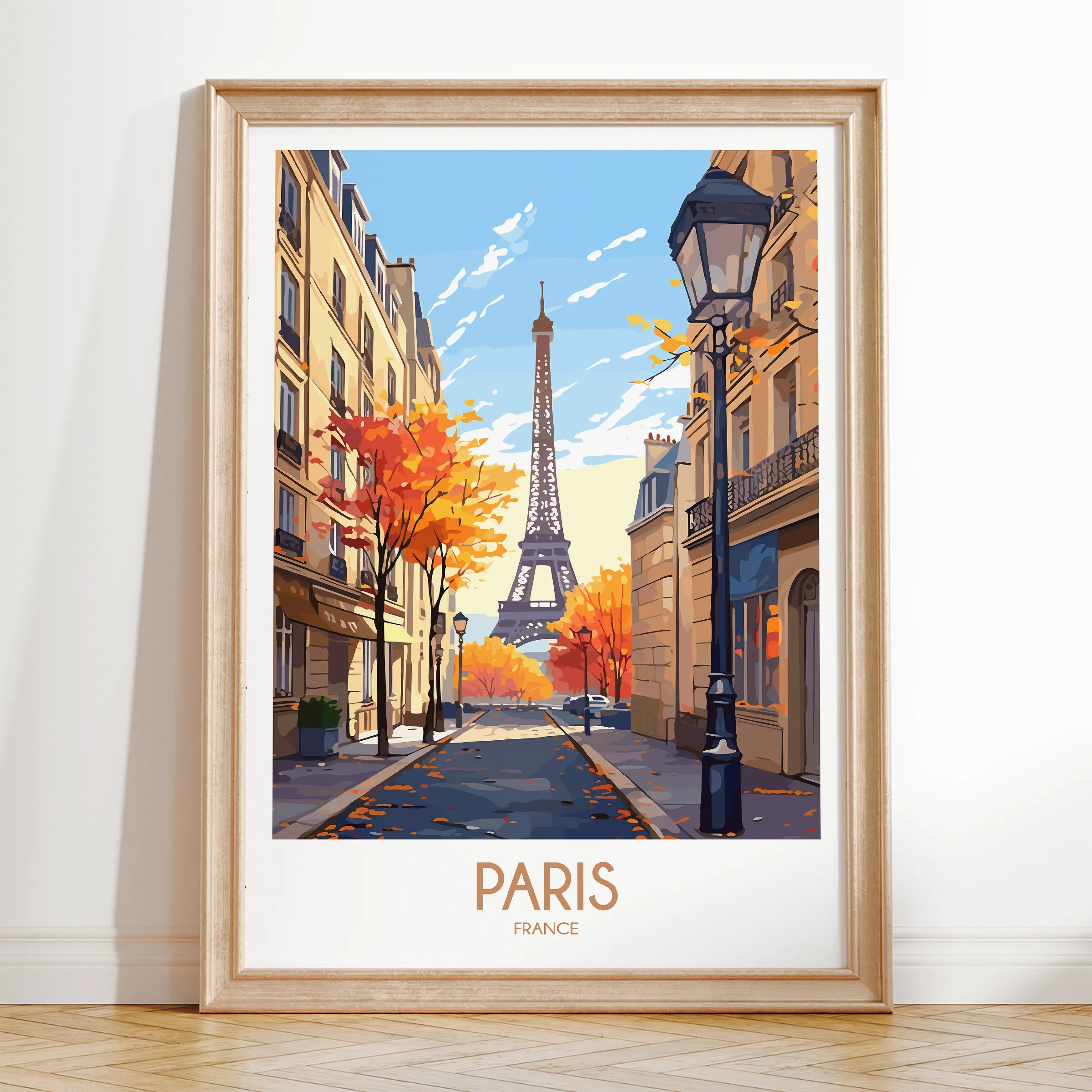 Paris Souvenir Poster Print