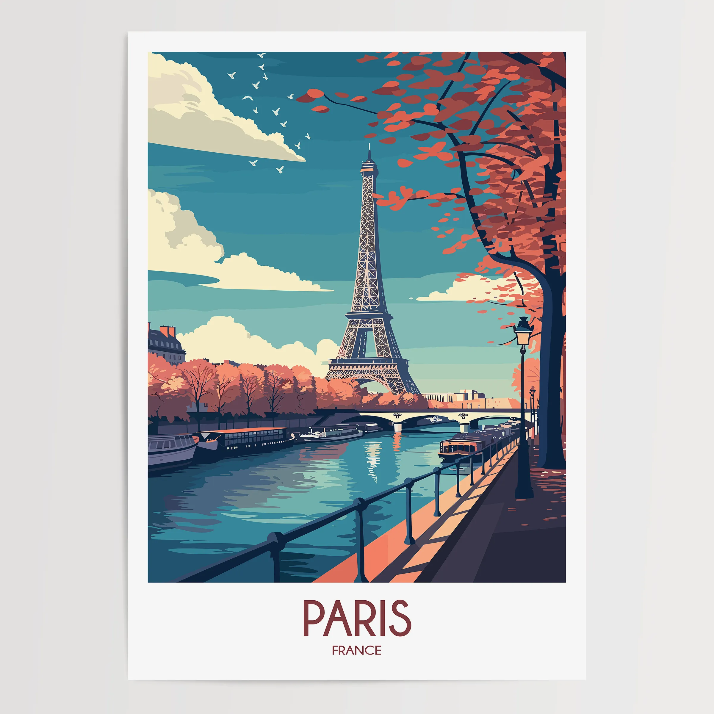 Paris Travel Memory Gift