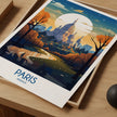 Paris Vintage Style Print