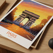 Paris Vintage Style Print