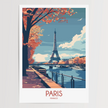 Paris Vintage Style Print