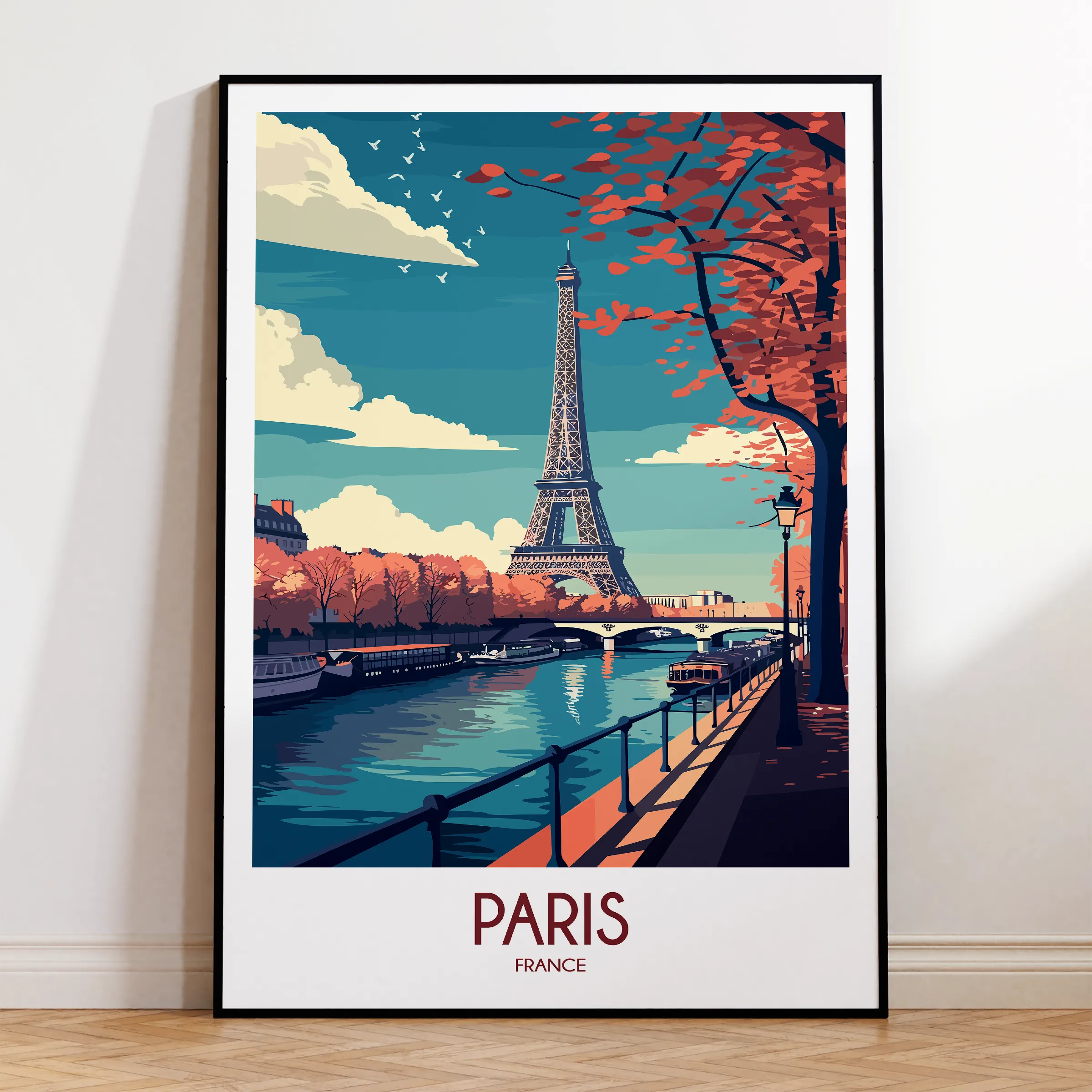 Paris Vintage Style Print