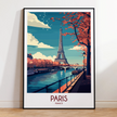Paris Vintage Style Print