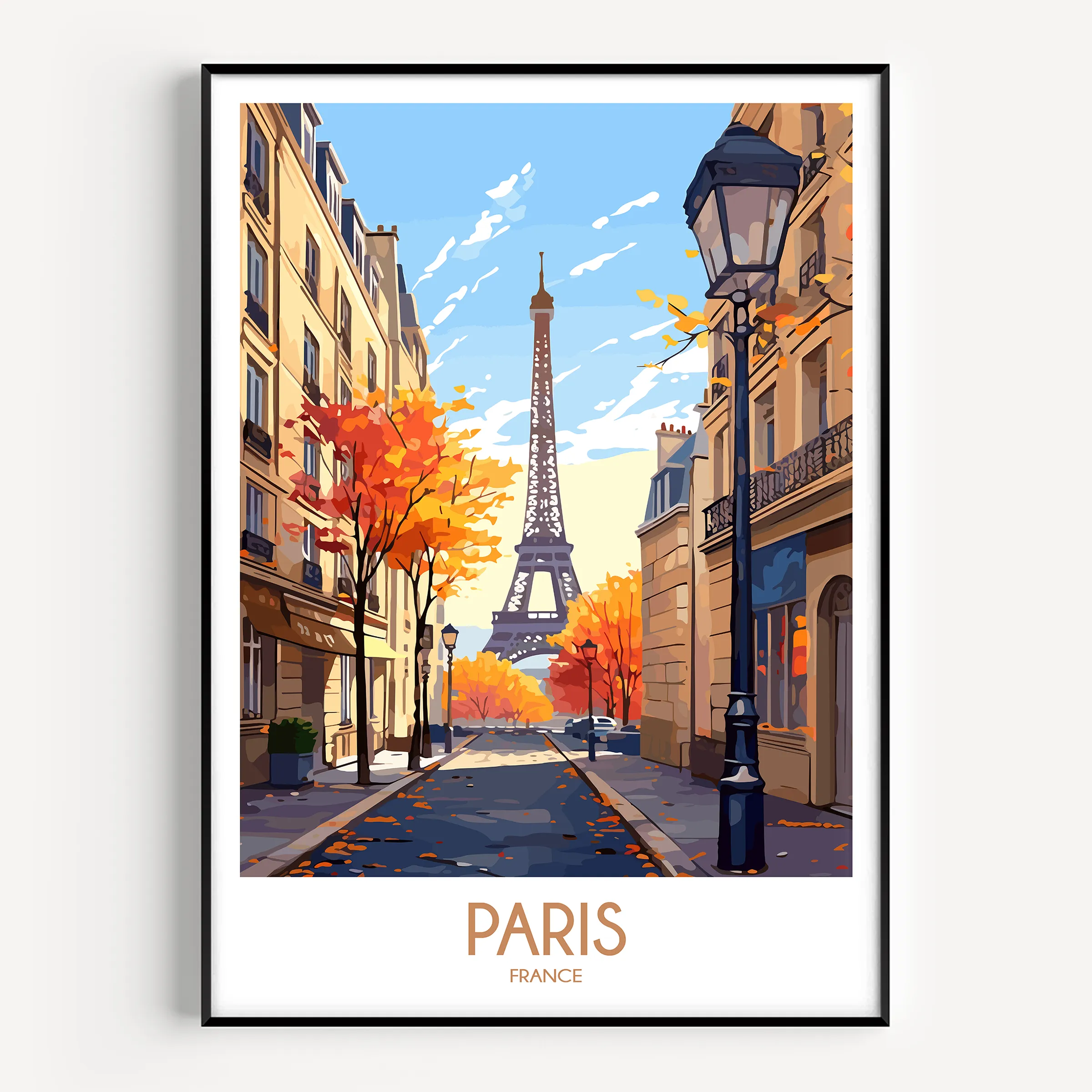 Paris Vintage Style Print