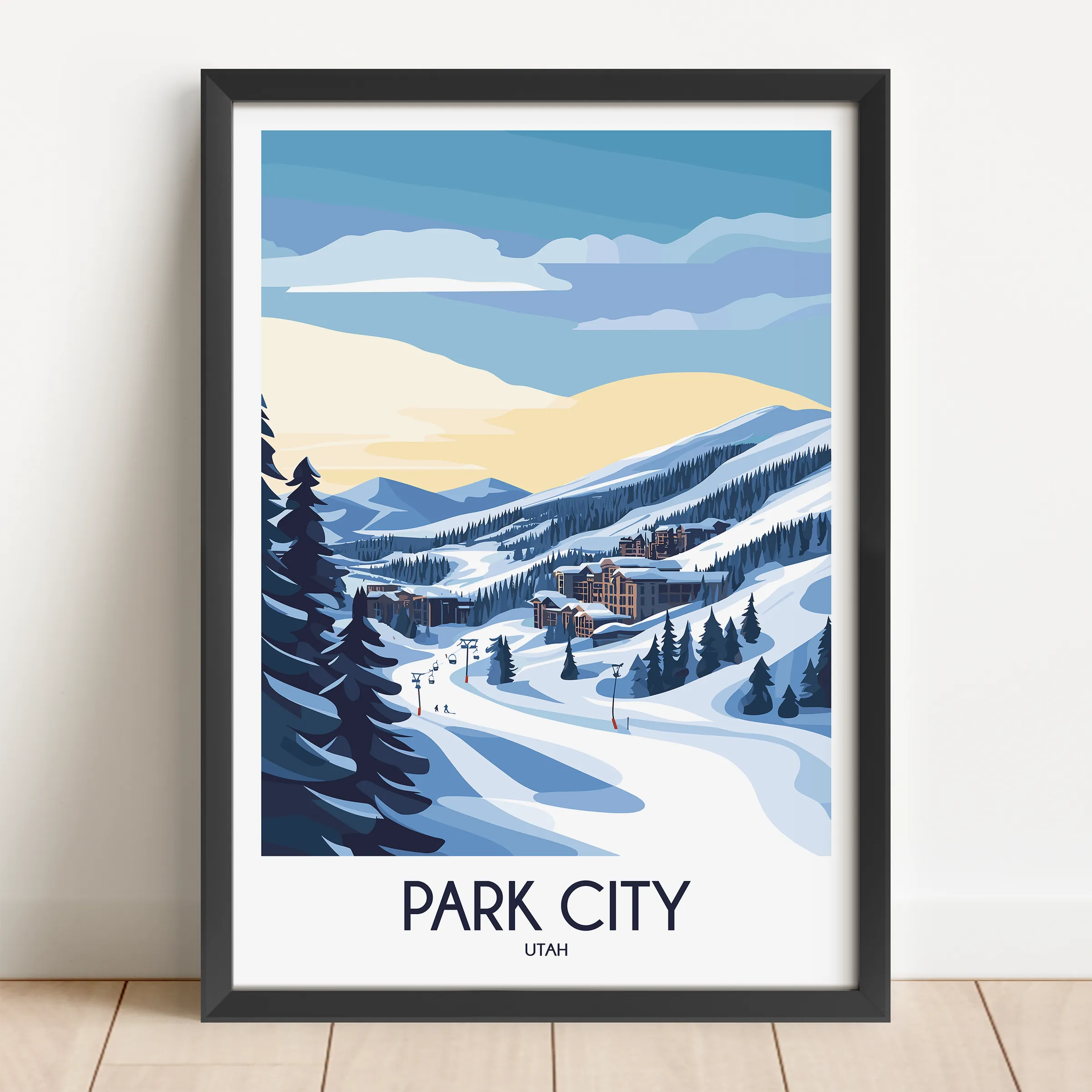 Park City Minimalist Wall Art