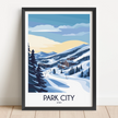 Park City Minimalist Wall Art
