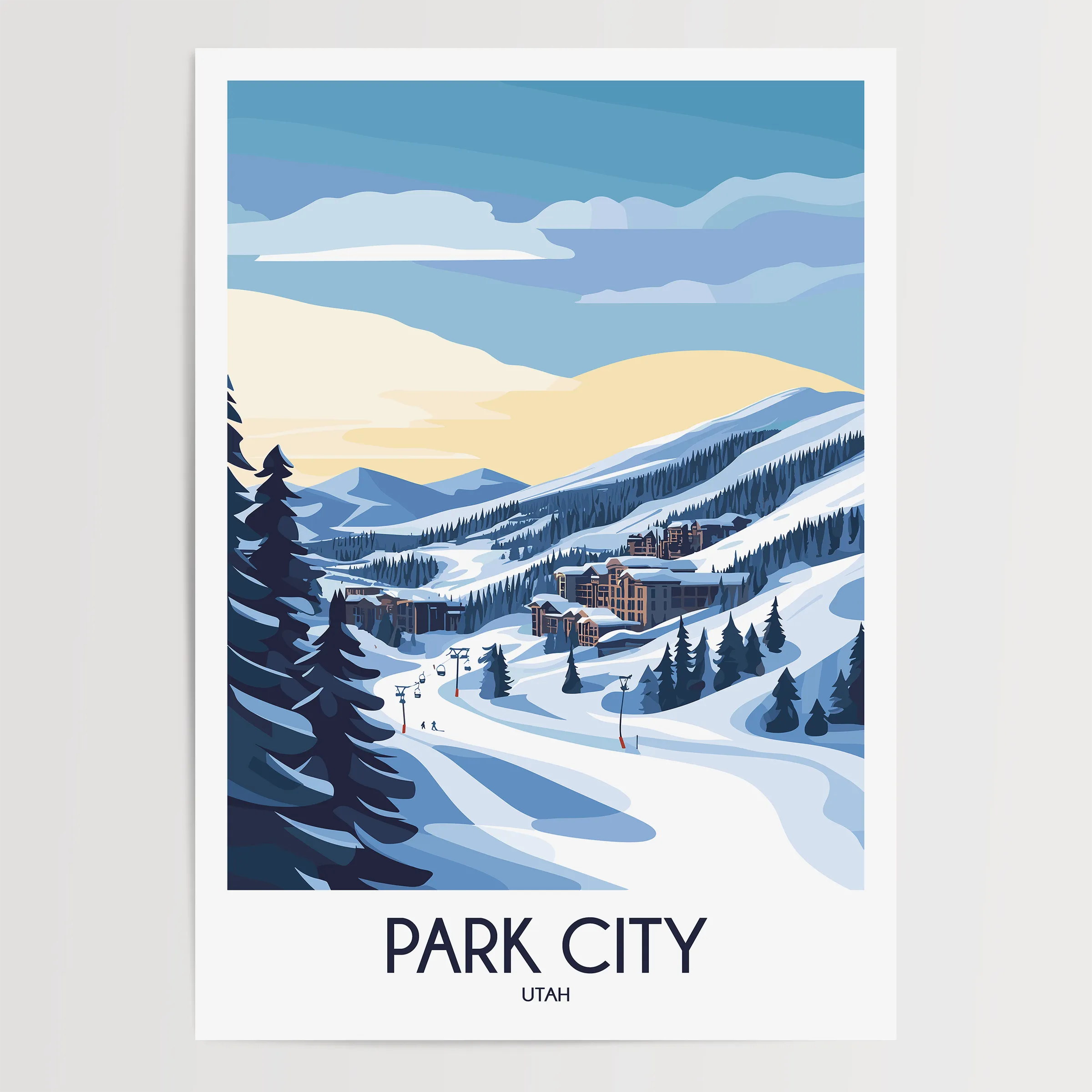 Park City Scenic Landscape Art