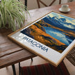 Patagonia Retro Travel Illustration