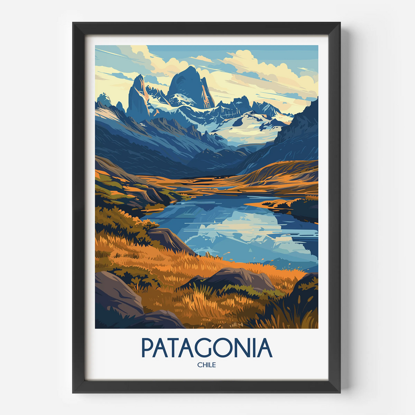 Patagonia Souvenir Poster Print