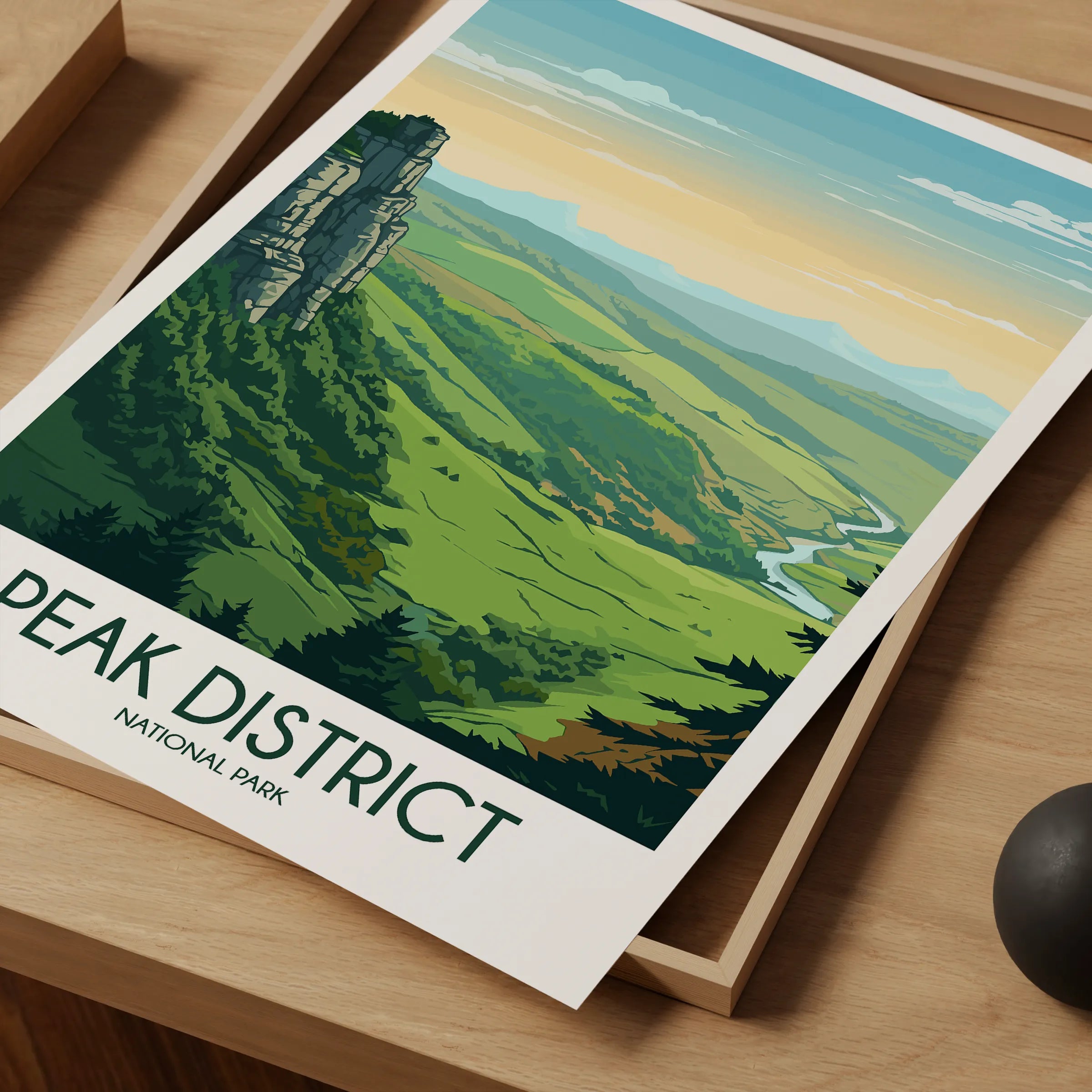 Peak District Home Office Decor