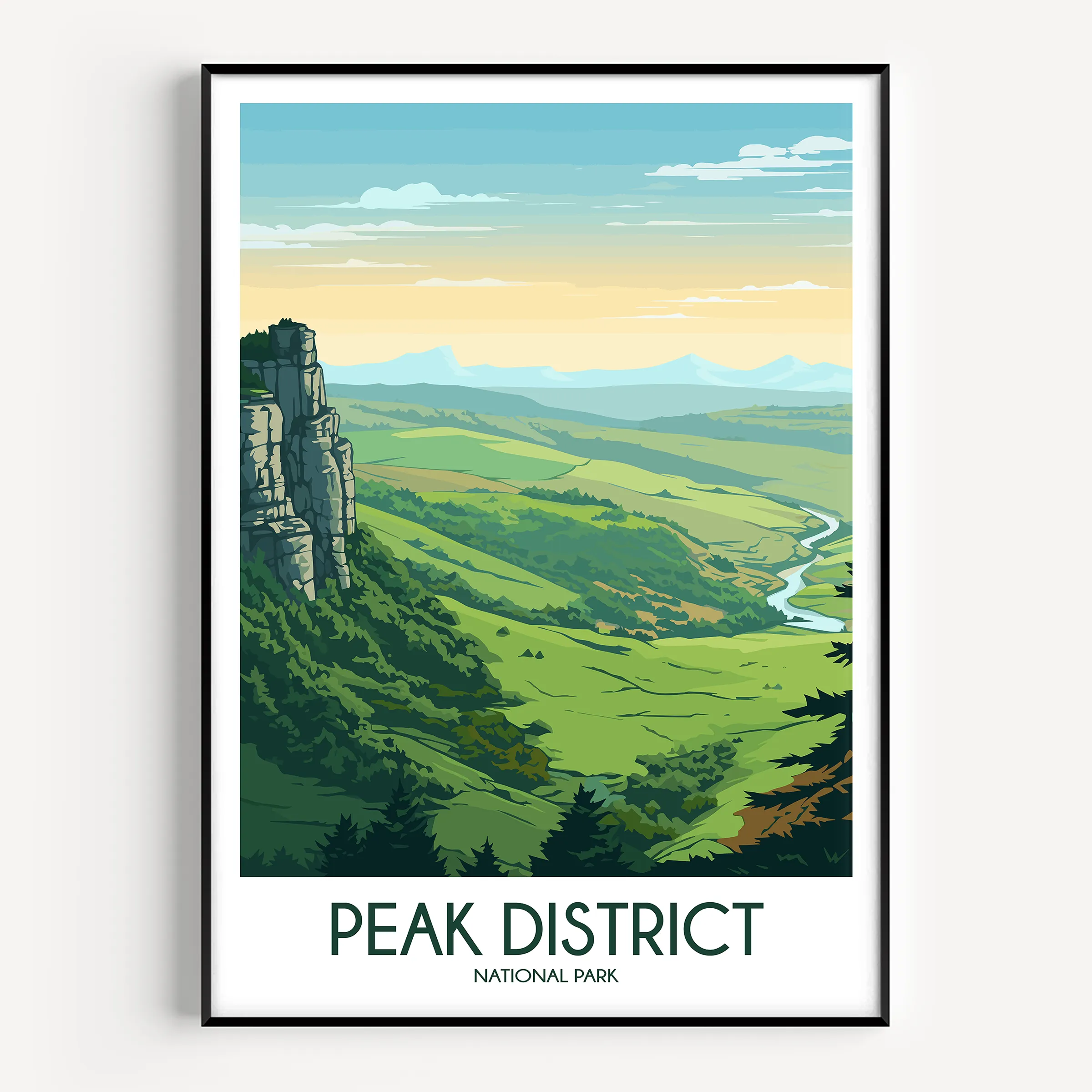 Peak District Travel Memory Gift