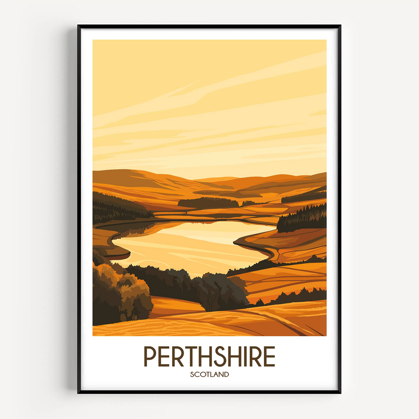 Perthshire Minimalist Wall Art