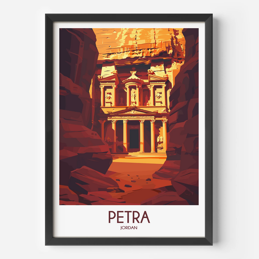 Petra Destination Art Gift
