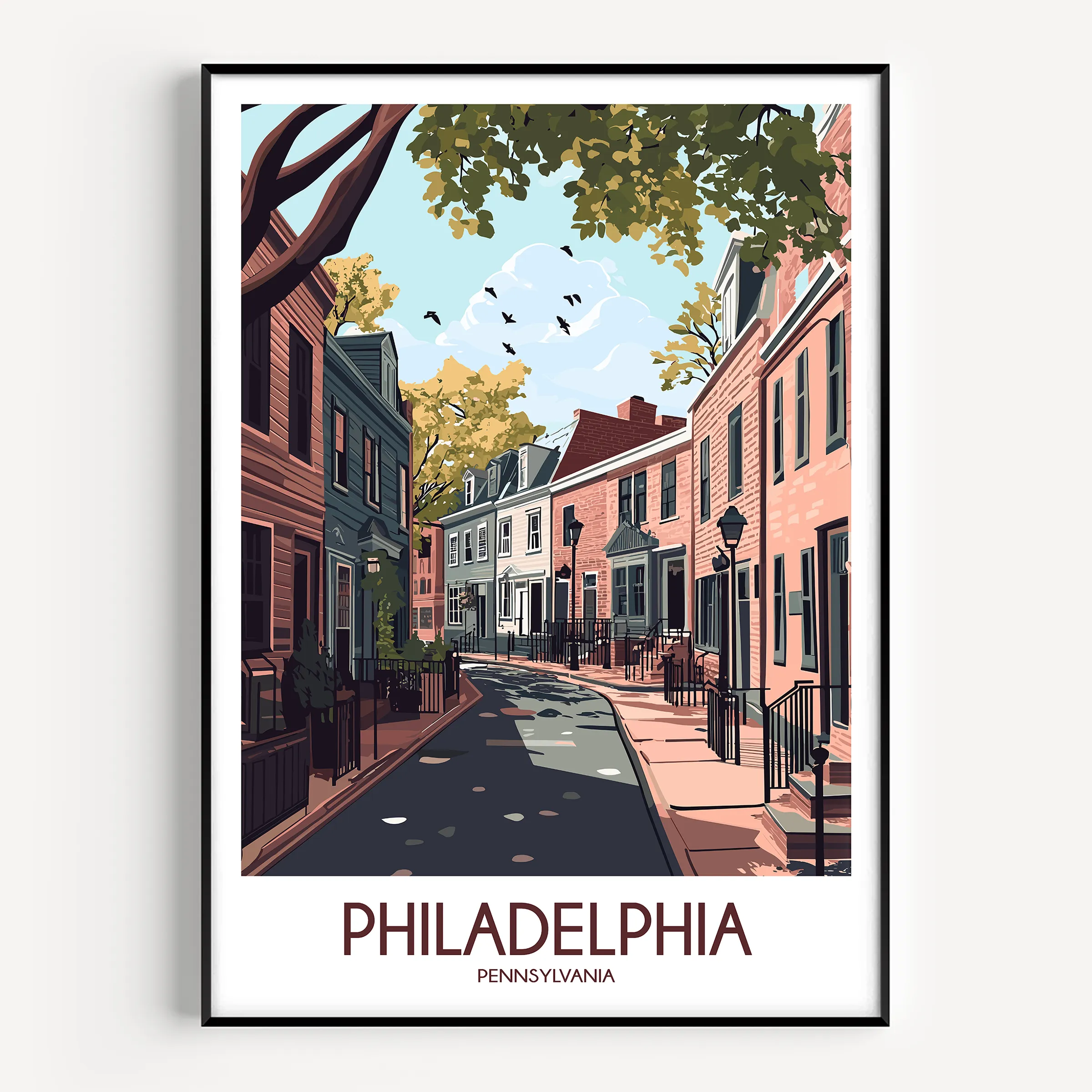 Philadelphia Scenic Landscape Art