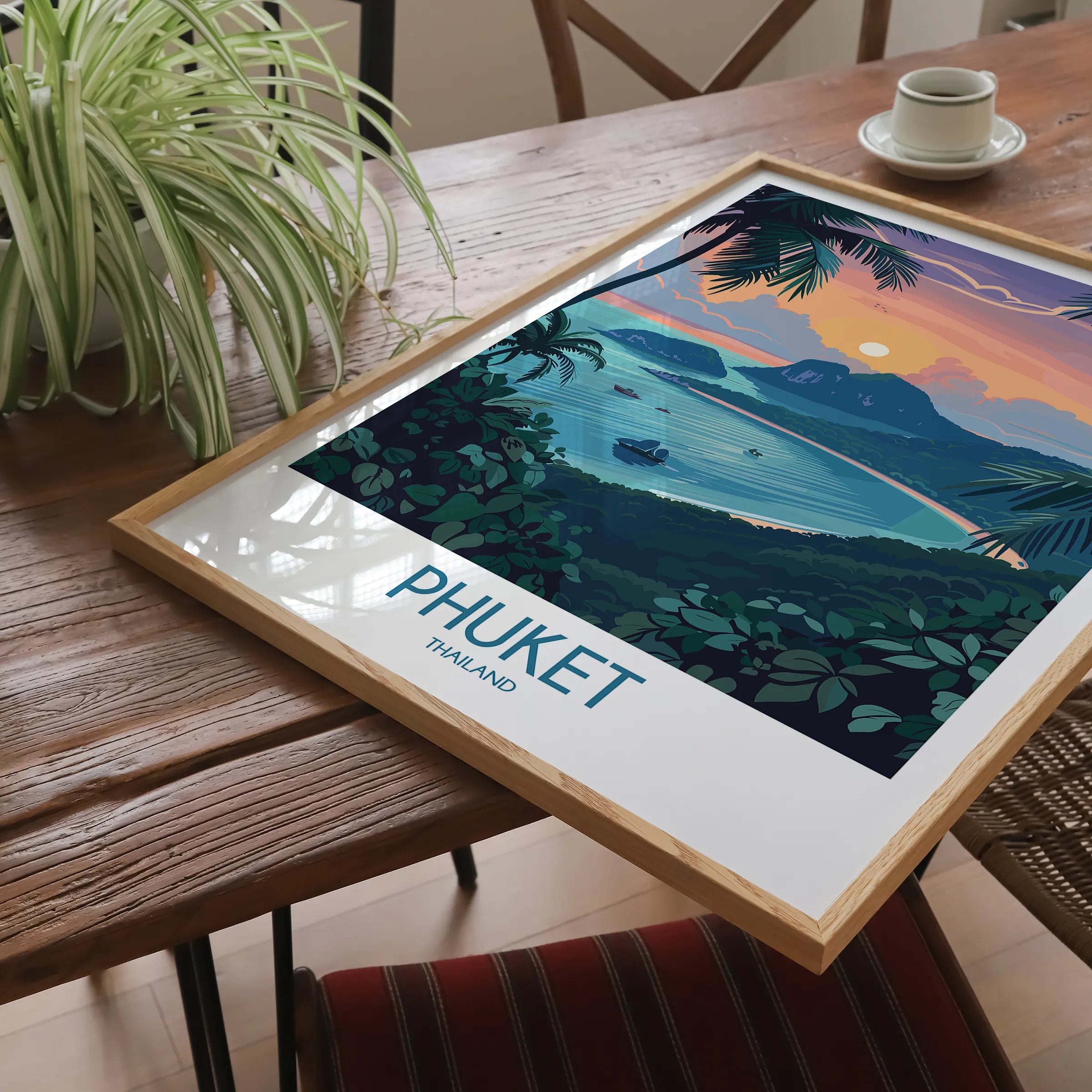 Phuket Modern Travel Poster