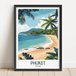Phuket Modern Travel Poster
