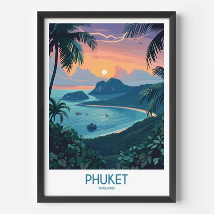 Phuket Souvenir Poster Print