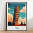 Pisa Destination Art Gift