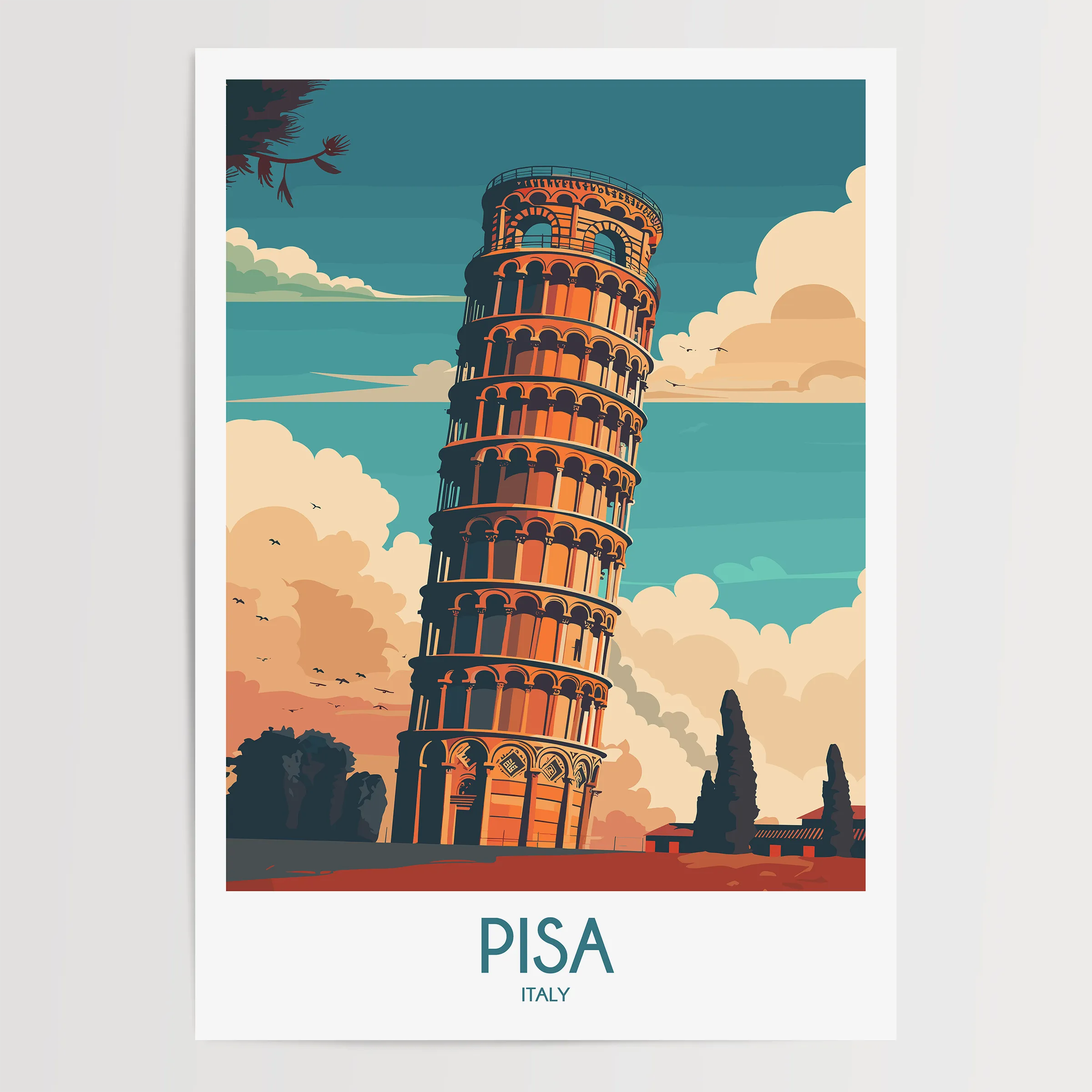 Pisa Gallery Quality Print