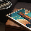Pisa Retro Travel Illustration