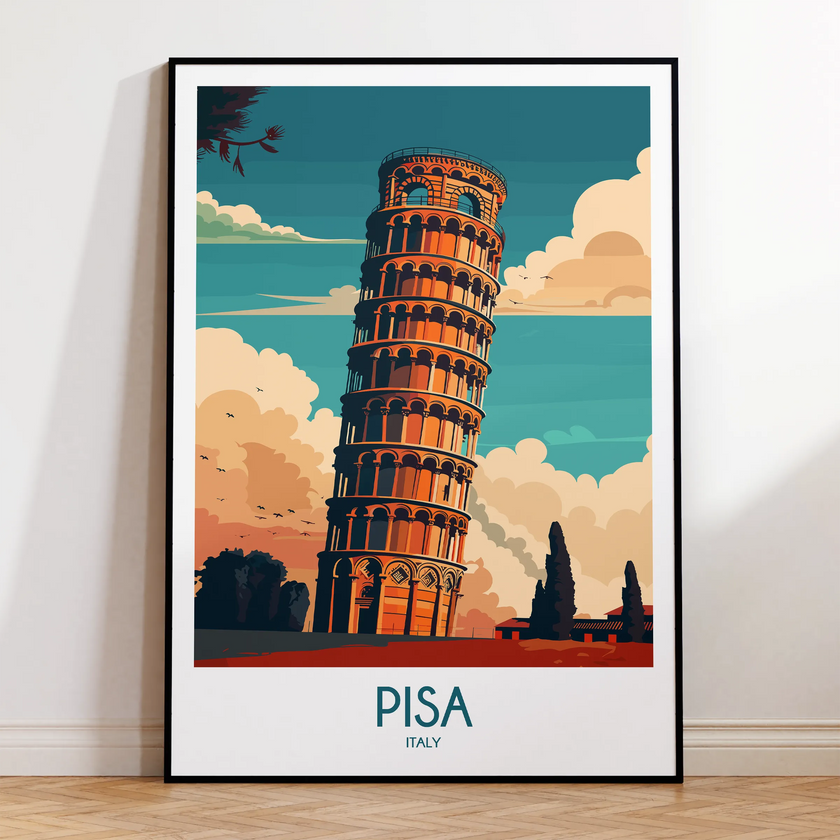 Pisa Scenic Landscape Art