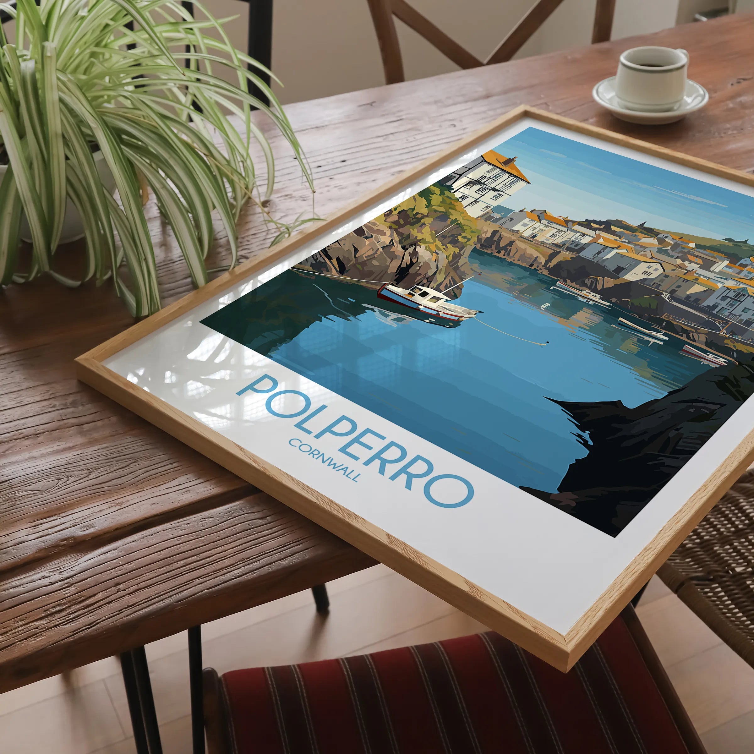Polperro Destination Art Gift