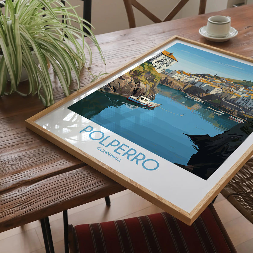 Polperro Destination Art Gift