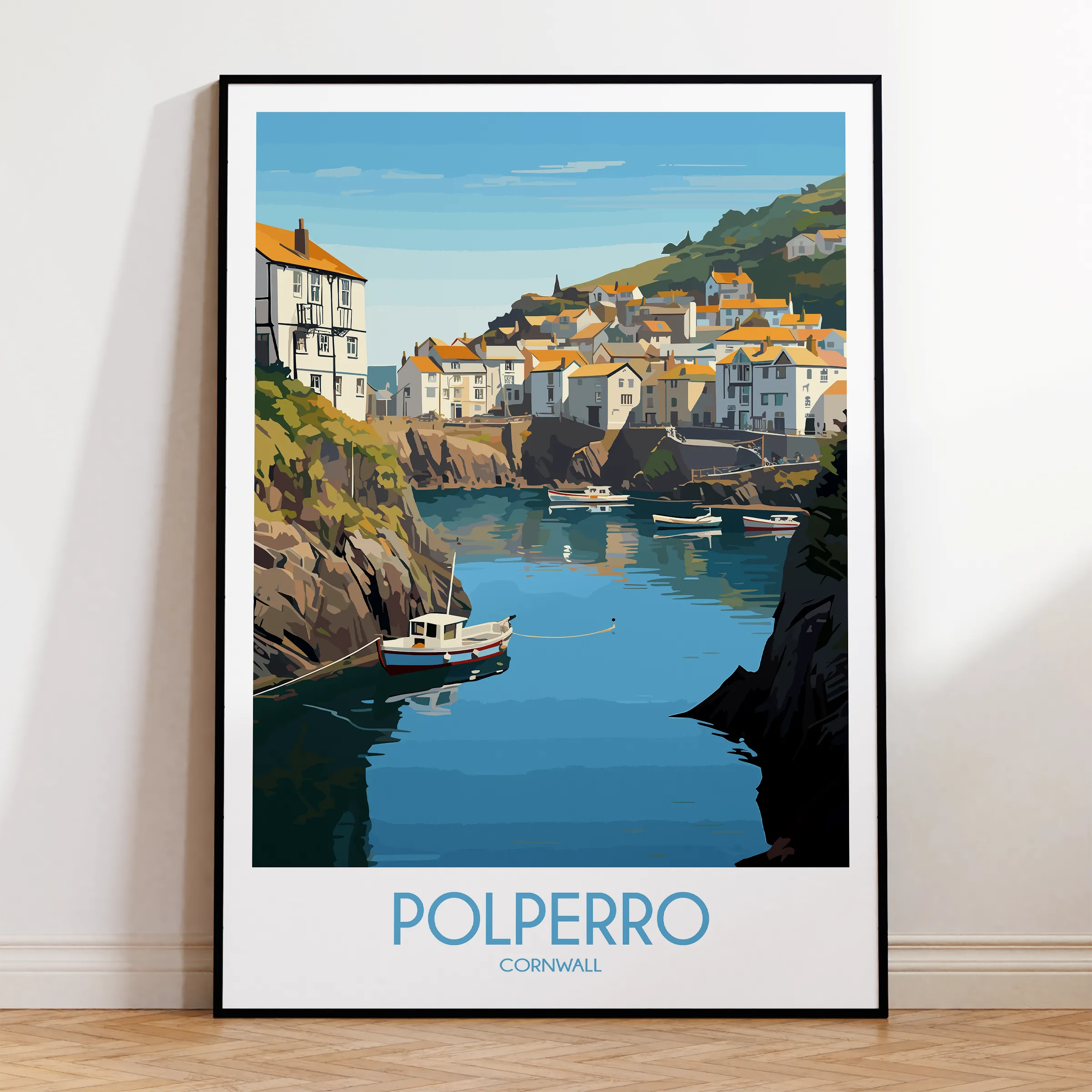 Polperro Gallery Quality Print