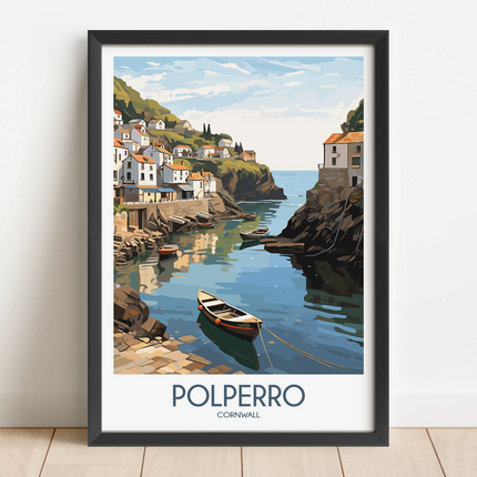 Polperro Minimalist Wall Art