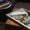 Polperro Retro Travel Illustration