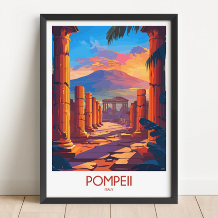 Pompeii Destination Art Gift