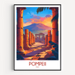 Pompeii Scenic Landscape Art