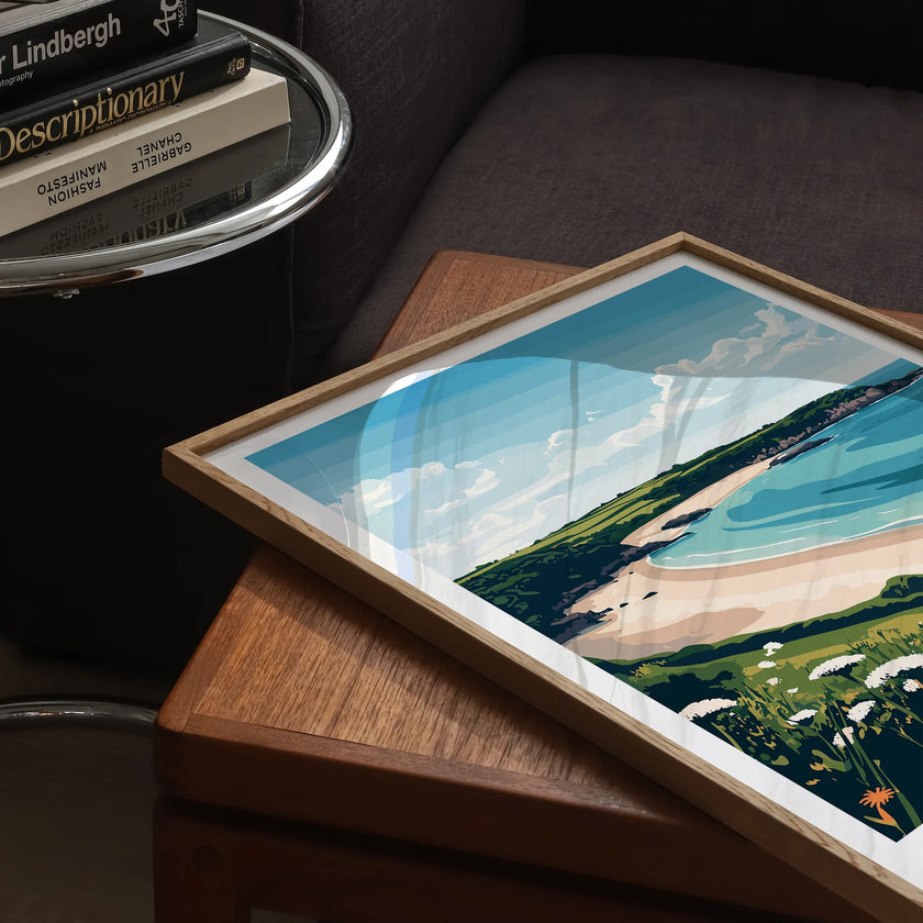Portelet Bay Home Office Decor