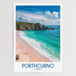 Porthcurno Destination Art Gift
