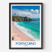 Porthcurno Scenic Landscape Art