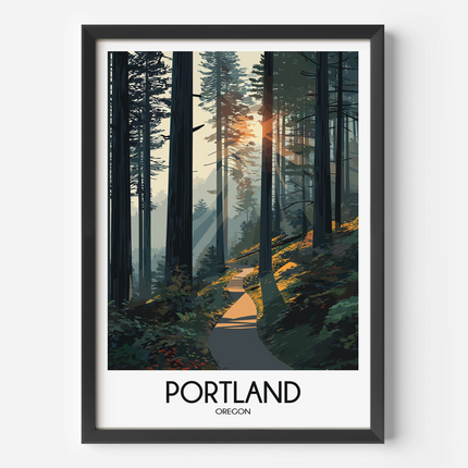 Portland Destination Art Gift