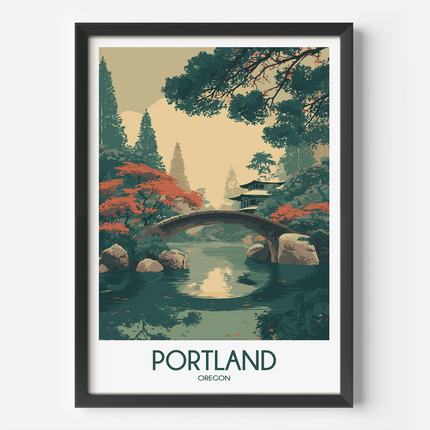 Portland Travel Memory Gift