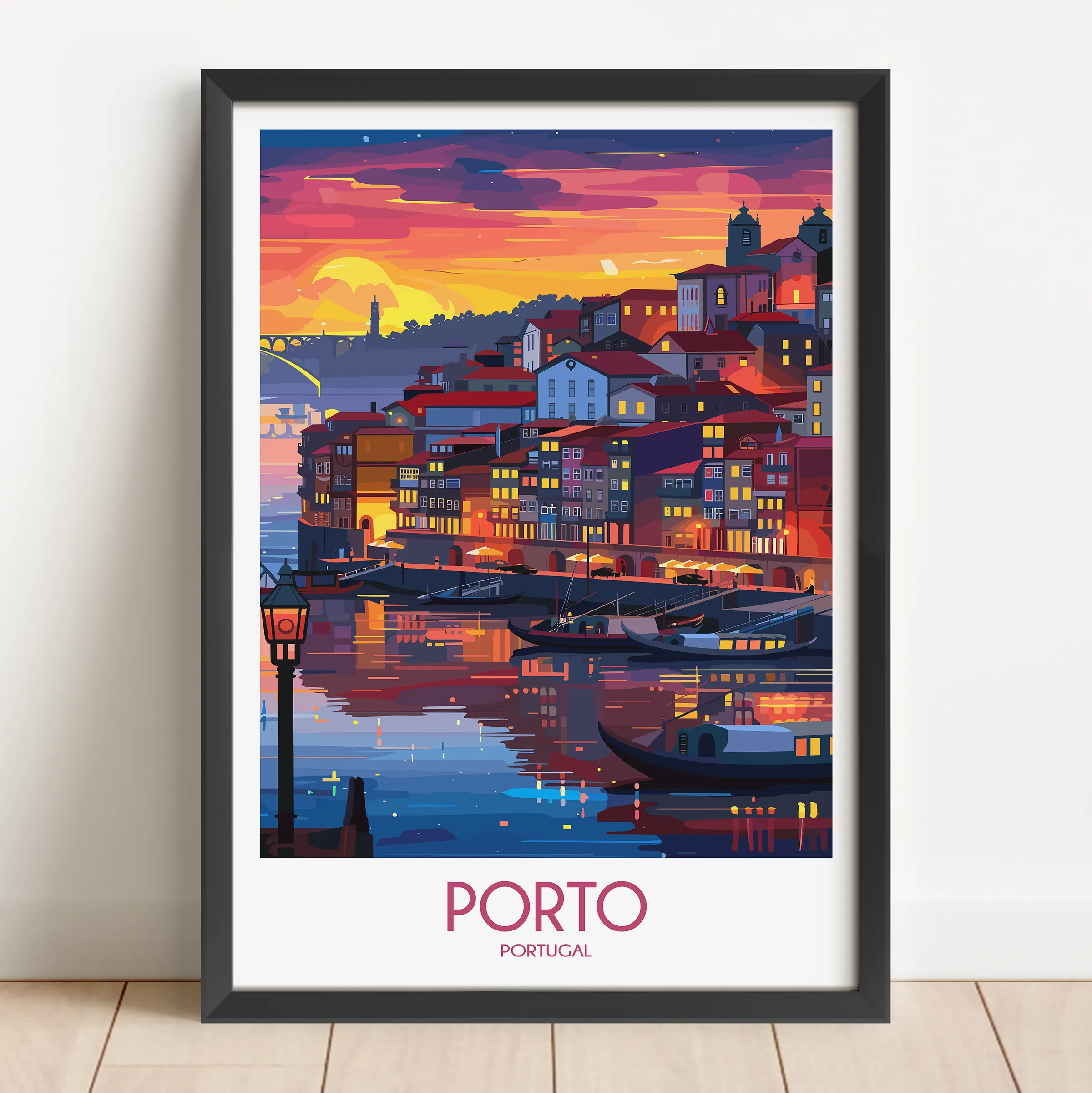 Porto Minimalist Wall Art