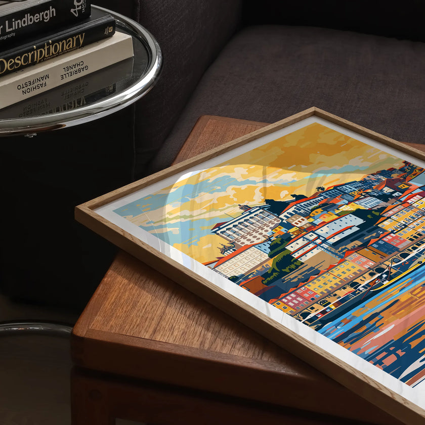 Porto Modern Travel Poster