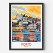 Porto Modern Travel Poster
