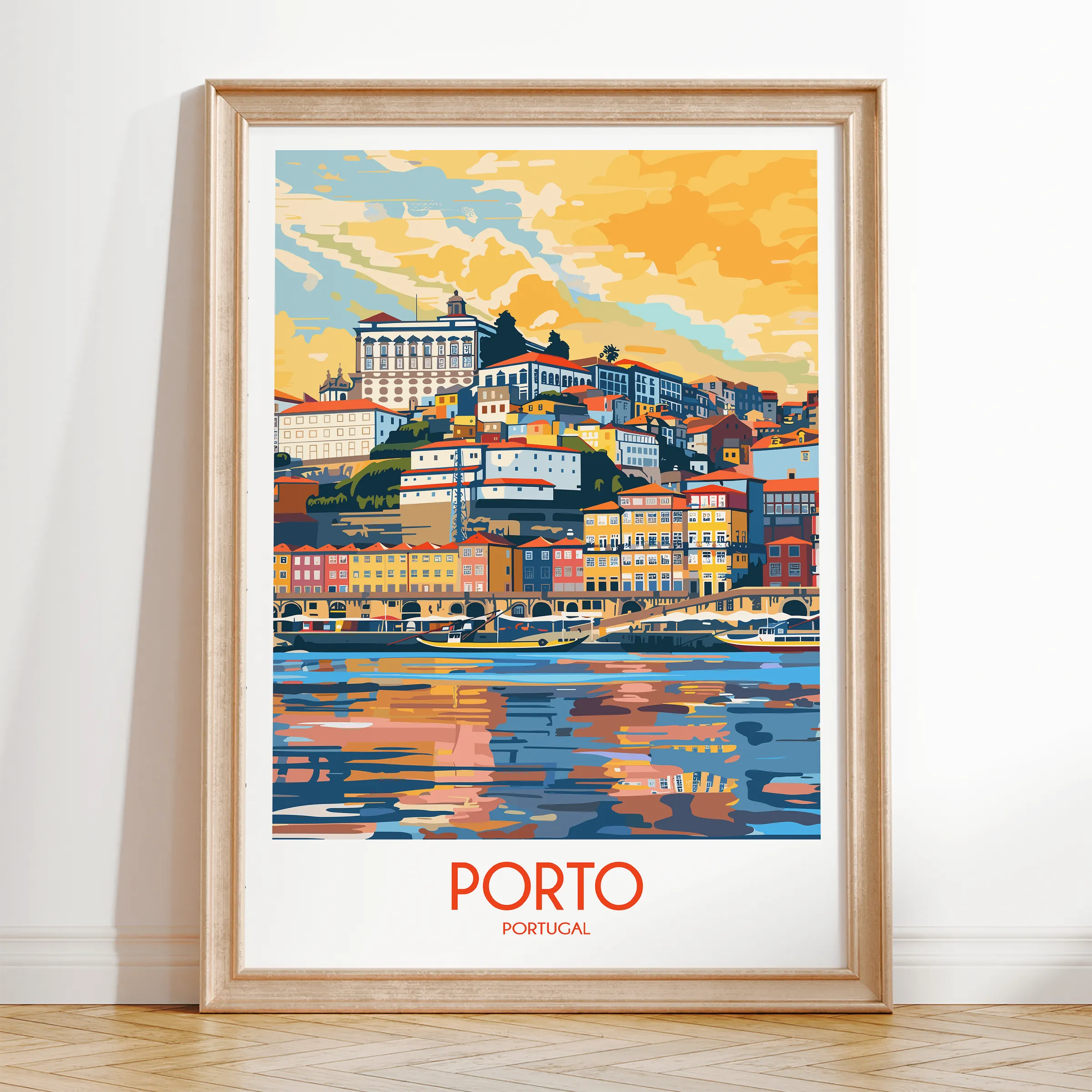 Porto Scenic Landscape Art