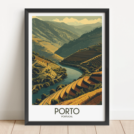 Porto Scenic Landscape Art