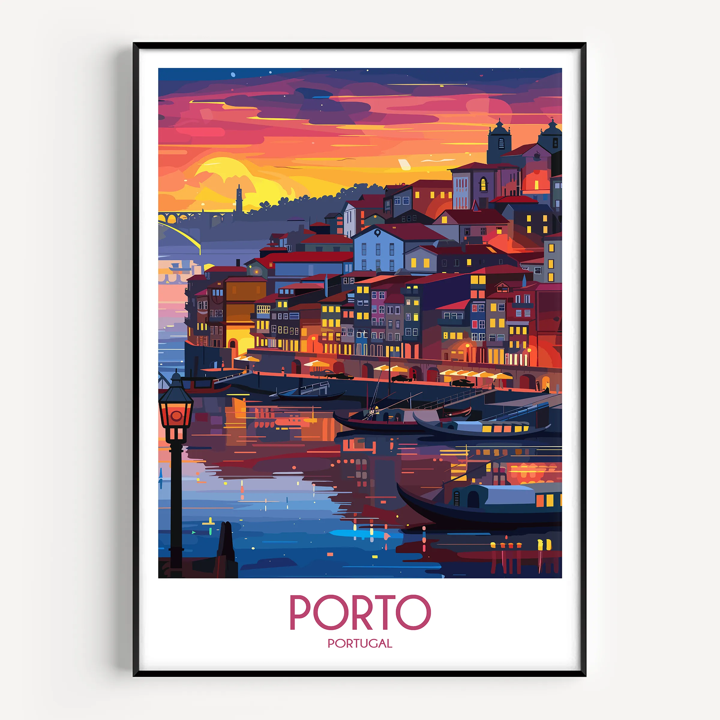 Porto Scenic Landscape Art