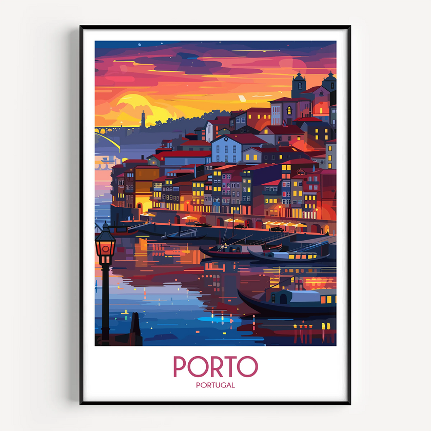 Porto Scenic Landscape Art