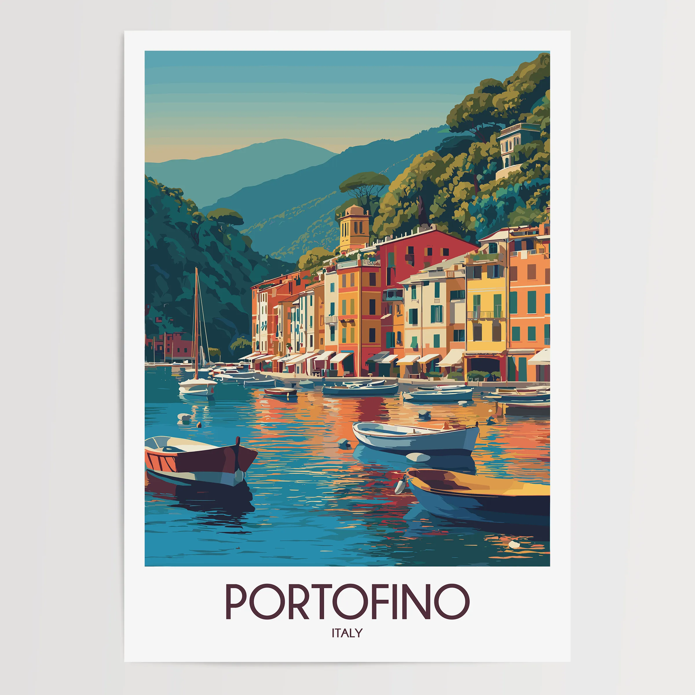 Portofino Home Office Decor