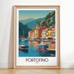 Portofino Minimalist Wall Art