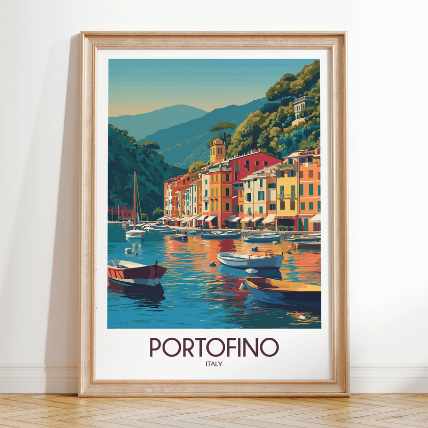 Portofino Minimalist Wall Art