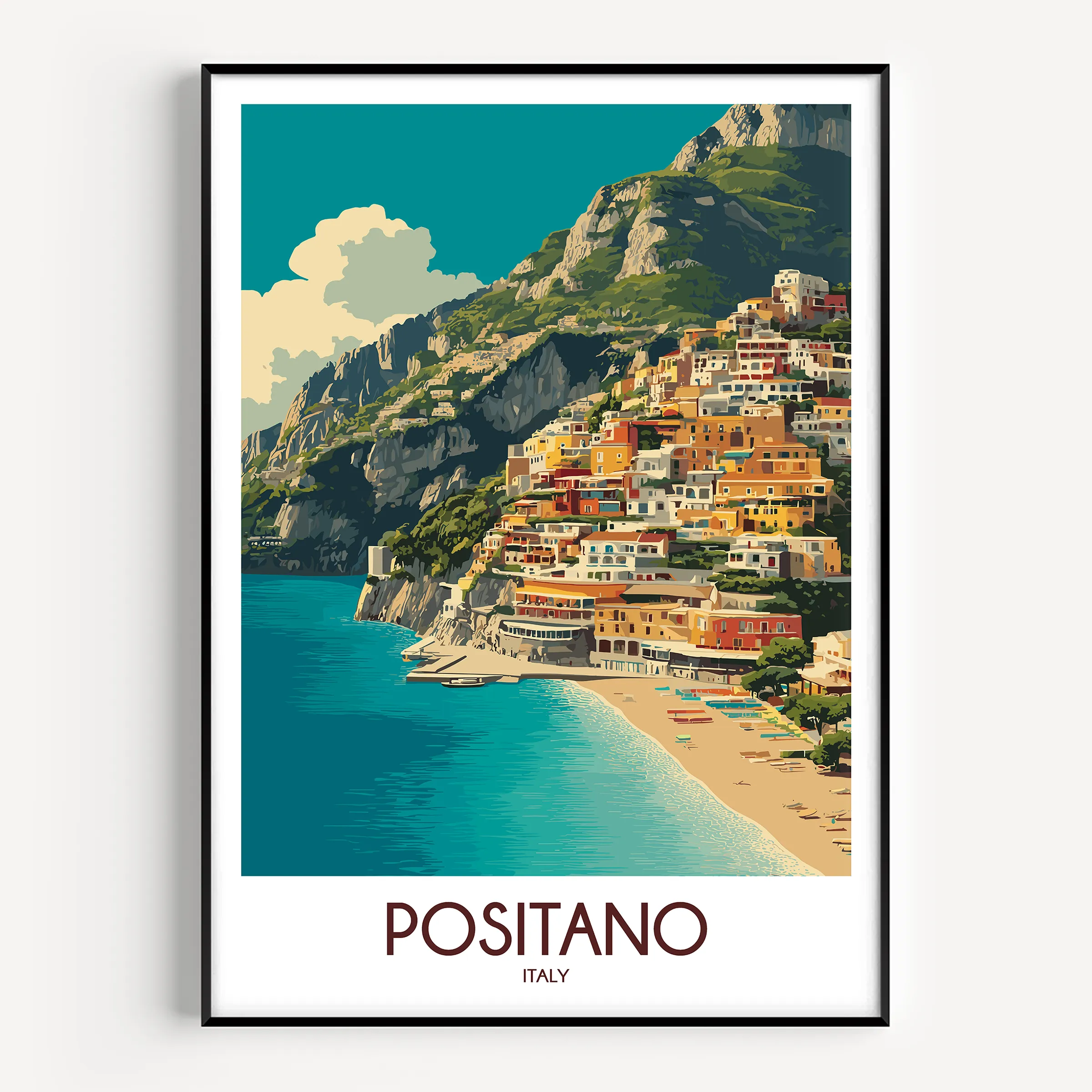 Positano Gallery Quality Print